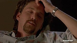 janet gunn bares big tits topless in night of the running man 🔥🍒