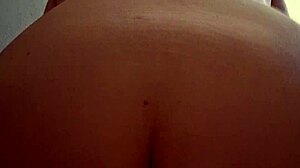 Curvy muscular German girlfriend rides reverse cowgirl pov homemade
