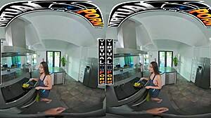 uh virtual porn... sera ryder's way hotter than breakfast, girlfriend tits food play gets messy wild