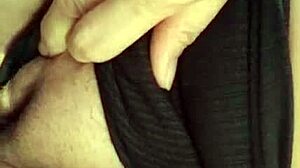 Mature Blonde Milf Pisses on Beach Pussy