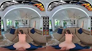 uh virtual porn... sera ryder's way hotter than breakfast, girlfriend tits food play gets messy wild