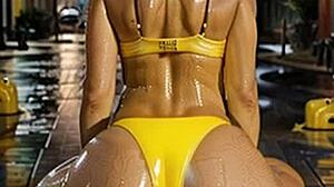 Riders in latex boots storm streets for public doggy pounding