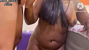 Plumber devours hot indian's face with milk in steamy part 2 scenes!