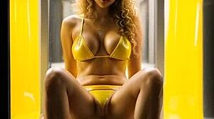 Riders in latex boots storm streets for public doggy pounding