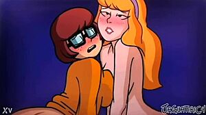 velma and daphne's hot lesbian threesome had me cumming buckets!