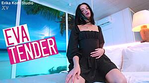 first time anal fisting destroys eva tender with huge black cock and toys 😈🔥