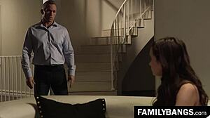 Stepdad Marcus London Fixes Things by Stuffing Gia Paige's Petite Holes
