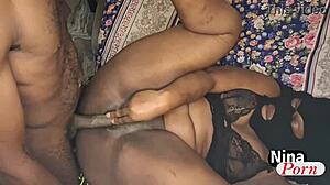 i rip clothes off ebony neighbor girl next door for wet passionate bedroom sex