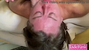 train my tight ass good with your big cock homemade pov anal creampie on couch