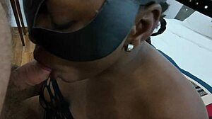 black bbw wife vibes pussy then sloppy sucks bbc in hotel 💋🍆