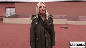 Bianca ferrero rims ass deep in breedbus close-up action