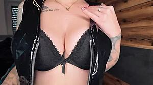 these fetish tits get messy and wild with food play