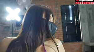 มิวเมียยาบิ88 moans riding cock pussy grinding till cum blasts tits