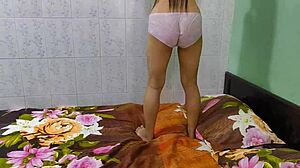 wanna see my morning bed workout with this big asian ass?