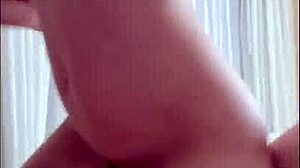 She's so tight I creampie her while she squirts next door