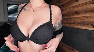 these fetish tits get messy and wild with food play