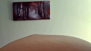 Curvy muscular German girlfriend rides reverse cowgirl pov homemade