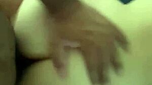 he fucks his friend's wife's tight ass and creampies her