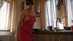 Cooking dinner? Nah, bend over for my cock first - milfycalla preview!