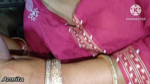 hot indian sister-in-law seduces step-brother-in-law for bedroom ass fuck