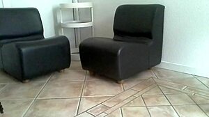 chubby patient spreads shaved pussy wide for sneaky doctor masturbation