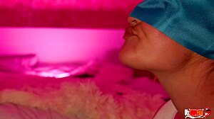 Tricked stepmom sucks cock swallows cum in guess the taste cheating game