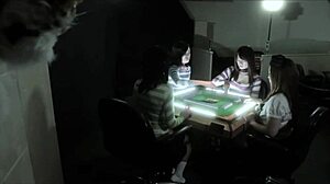 stripping mahjong prison game clothes ripped j-movie 2018 tease