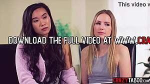big tits counselor kenzie taylor says fuck this lesbian couple now