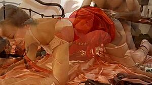 i fuck sexy satin lingerie part with ass to mouth rimjob