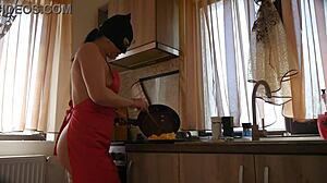 Cooking dinner? Nah, bend over for my cock first - milfycalla preview!