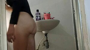 raw motel bathroom pounding primastra bent over doggystyle bareback passion