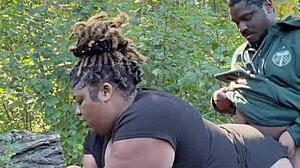 caught fucking in park before cops came 😱🏞️🍆
