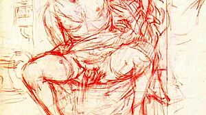 Vintage Erotic Art Teases Timeless Sensual Desires