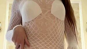 wanna see juliaveil's tiktok dances flashing innie pussy lips fishnets?