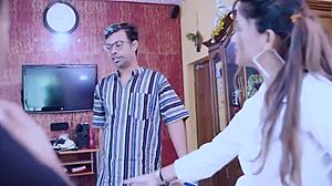 18 year old indian fucked by college teacher and stepbrother pov