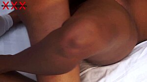 big ass ebony schoolgirl gf picks sex over studies doggystyle pounding