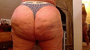 dawnskye1962's third cum-soaked hairy panty tease