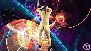 i'm dancin' to asian beats with my buttplug in... psychedelic vibes part 1 😵‍💫