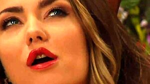 damn that sensual lesbian boss masturbates thinking of her slave...