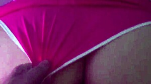 panties aside upskirt fuck cums multiple times 💦🔥