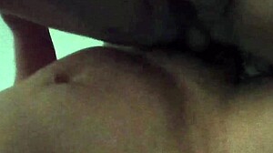 cuñada's hairy fat pussy gets my cock slow and deep in her bedroom