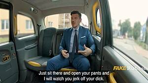 cab driver bangs amateur rider cowgirl style for cash outdoor