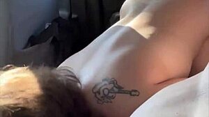 Bold Streetwalker Bent Over for Intense Public Pounding on Phat Ass with Pierced Nipples