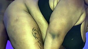 love my ebony milf cheeks clapped mirror-style by bbc