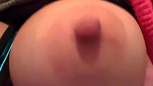 damn italian milf artemisia's huge natural tits bounce wild solo