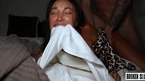 he just kept pounding her bent over doggystyle all night no breaks cumshot everywhere