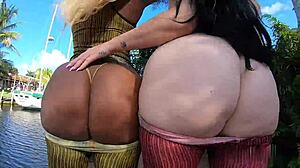 Ebony pawg breyana interracial big ass bonanza