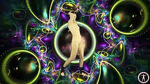 i'm dancin' to asian beats with my buttplug in... psychedelic vibes part 1 😵‍💫