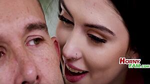 wanna see this teen freak break her stepdad with one whisper?