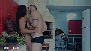 Beach Bikini Latina Craves Doggystyle Pounding After Sun